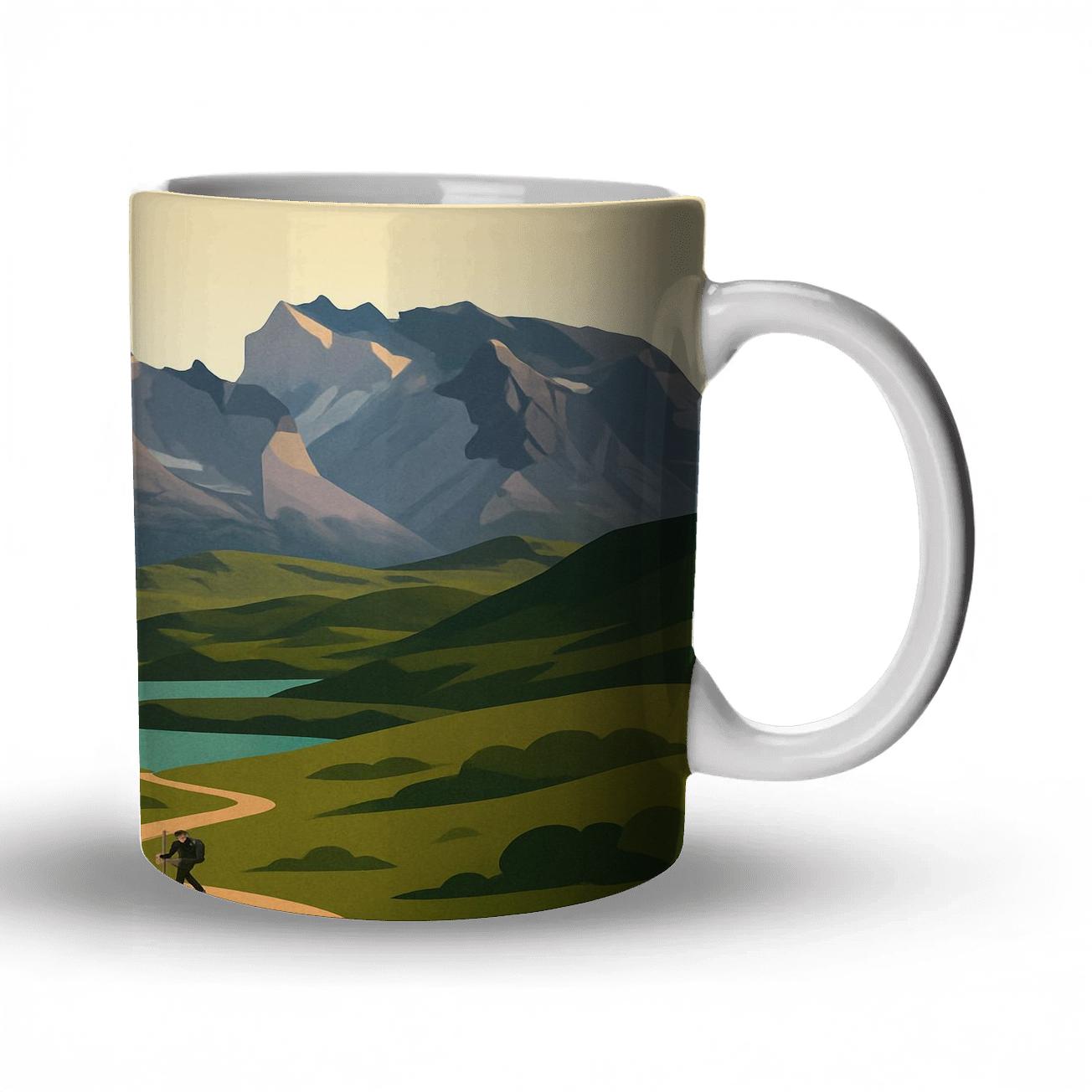 Torres Del Paine National Park Chile decorative mug sets