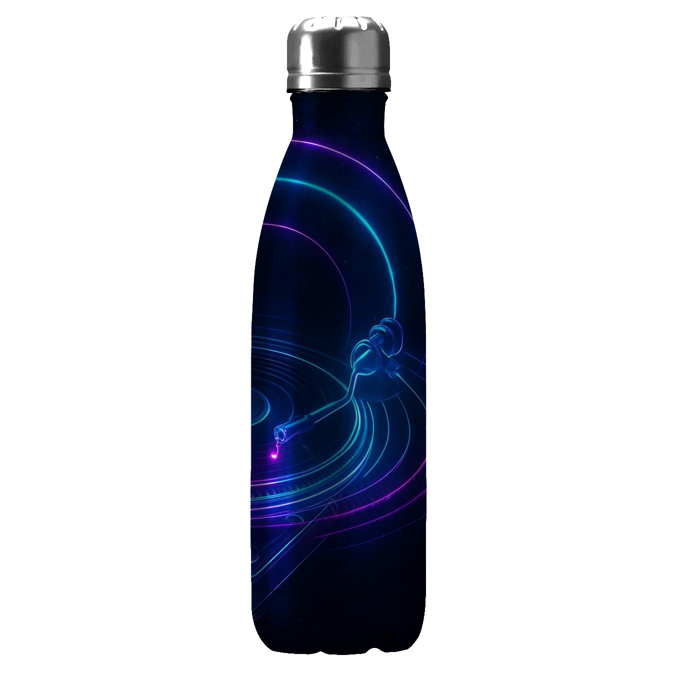 Holographic Turntable Eclipse custom water bottles