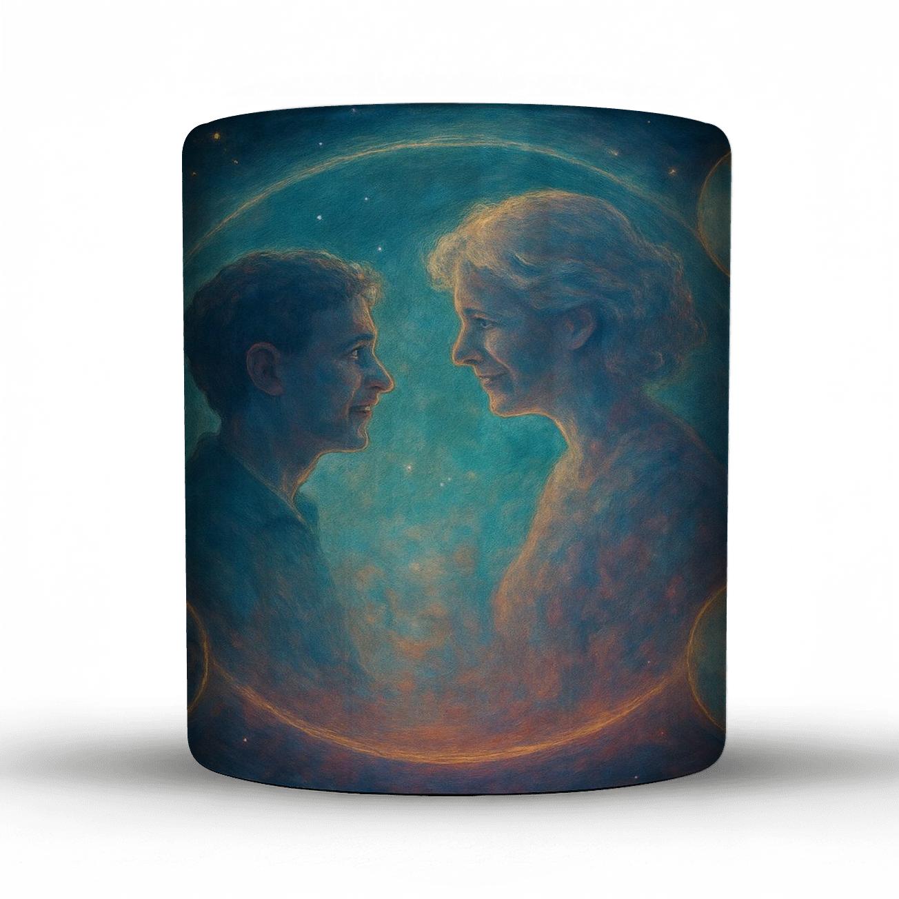 Orbit Of Tender Echoes The Heartbeat That Circles Back Home personalized mugs