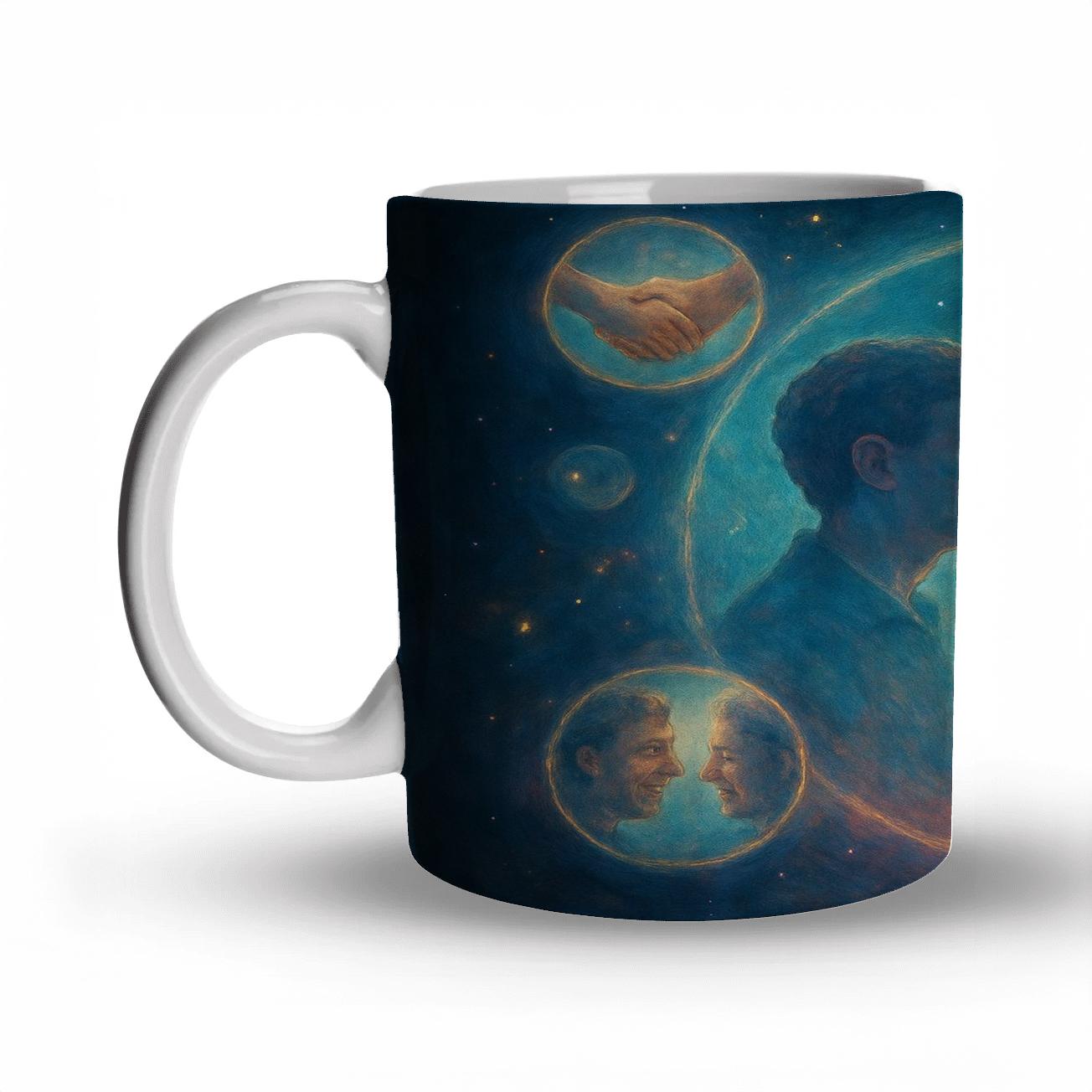 Orbit Of Tender Echoes The Heartbeat That Circles Back Home personalized mugs