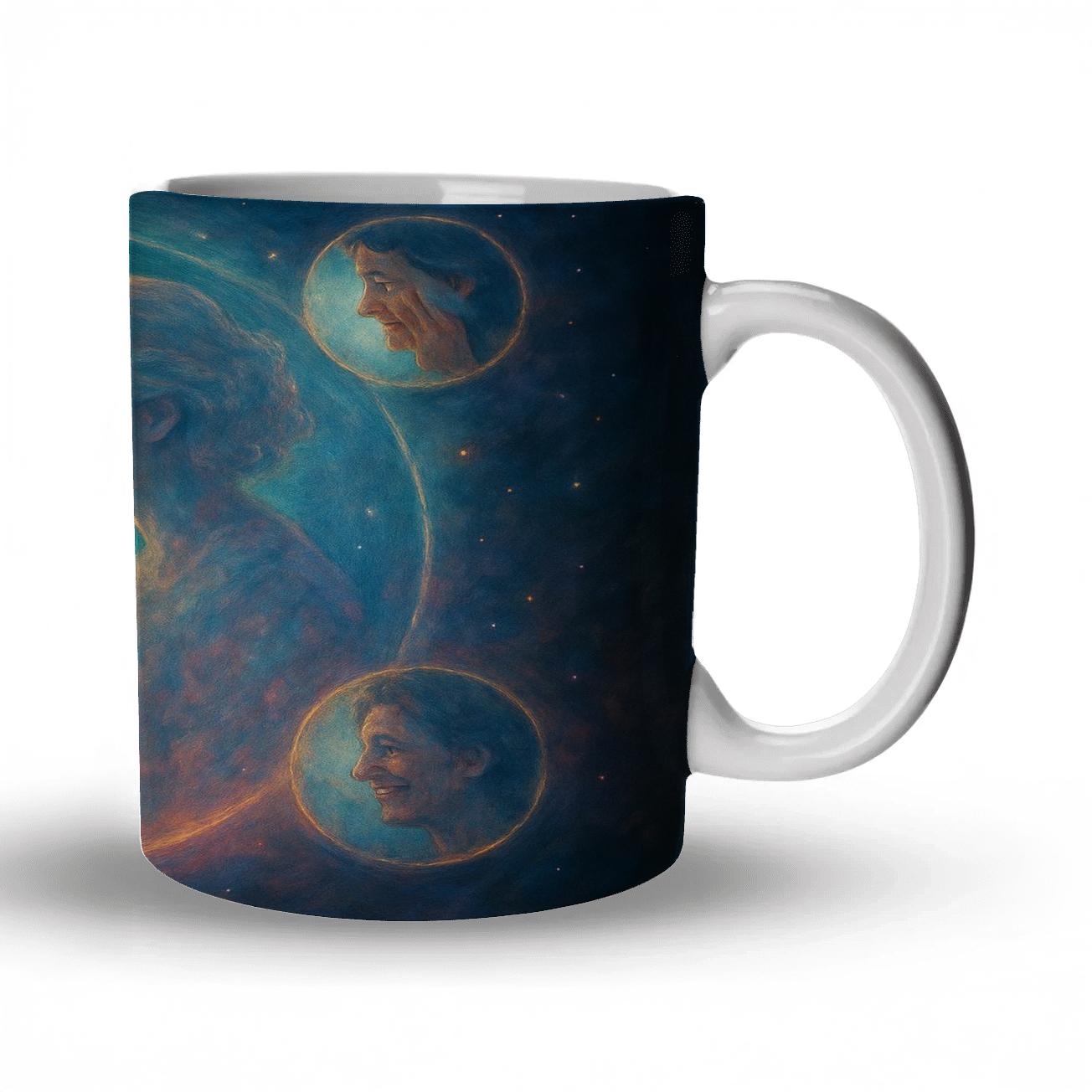 Orbit Of Tender Echoes The Heartbeat That Circles Back Home personalized mugs