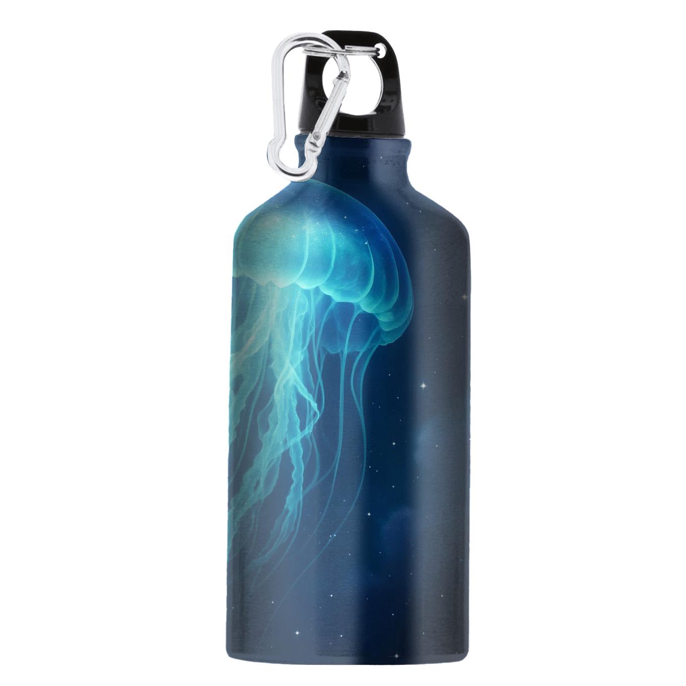 Cosmic Jellyfish Drift athletic sports bottles