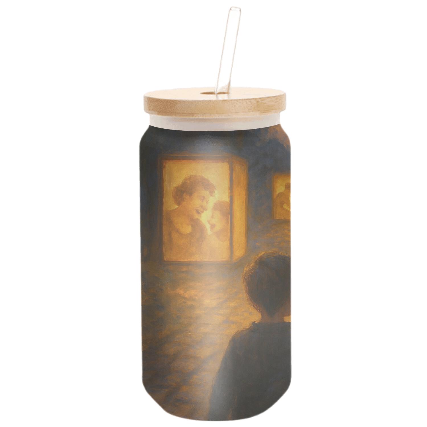 Lanterns In Her Footsteps The Path My Mother Left In Light artisan blown glass drinkware