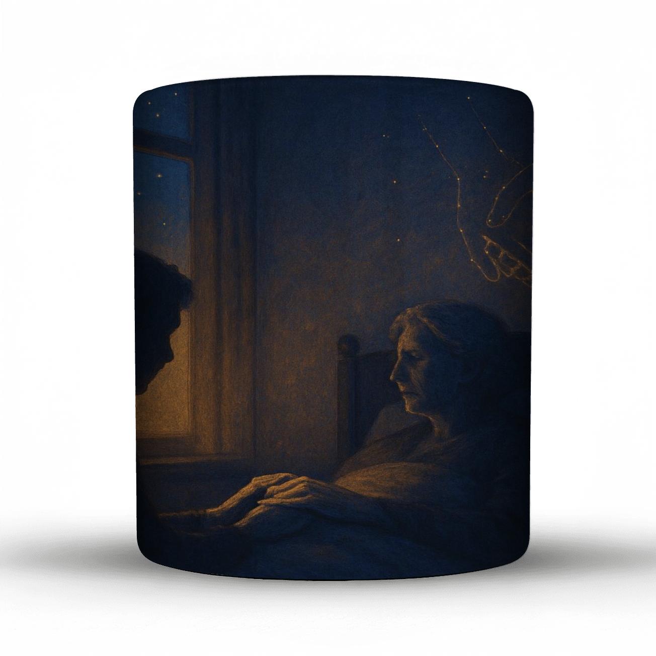 Constellation Of Her Touch Tracing Love Across A Lifetime insulated thermal mugs