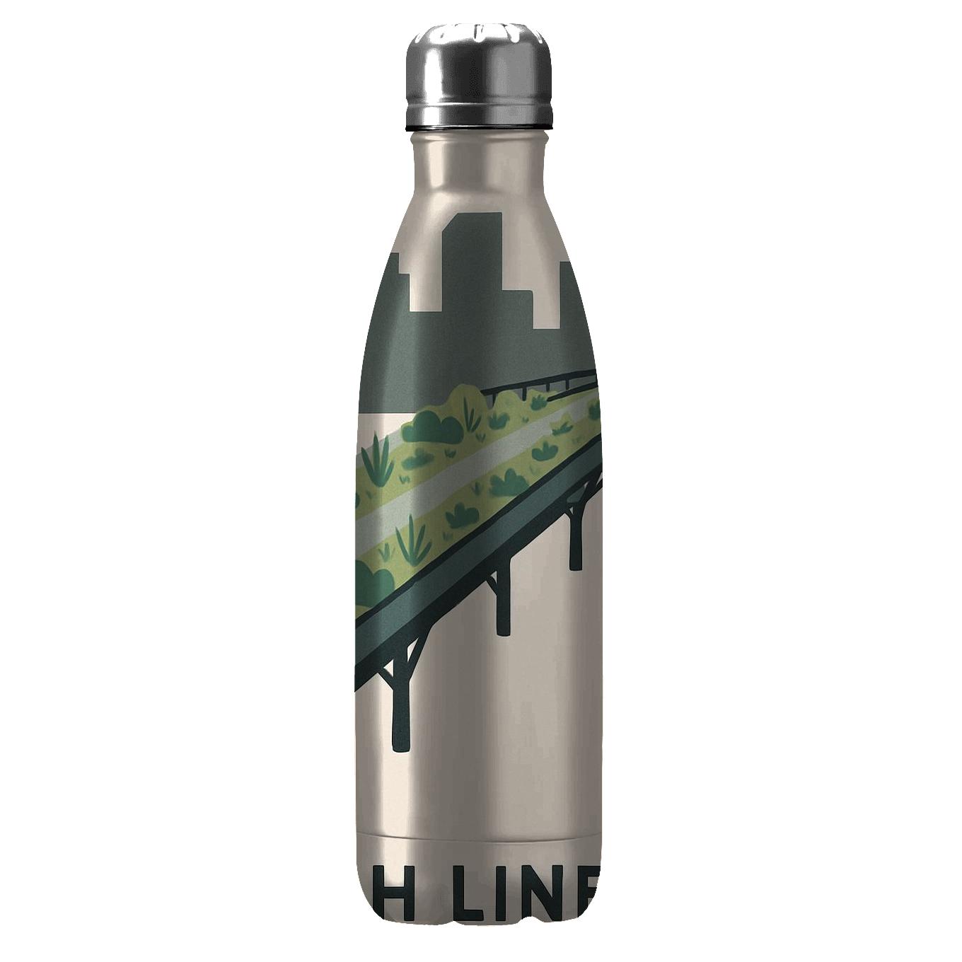The High Line New York City United States personalized water bottles