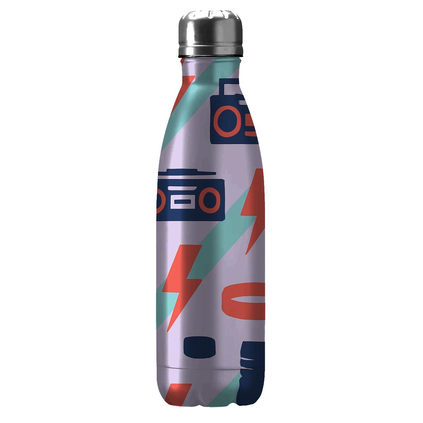 Neon Aerobics Studio Pop personalized water bottles
