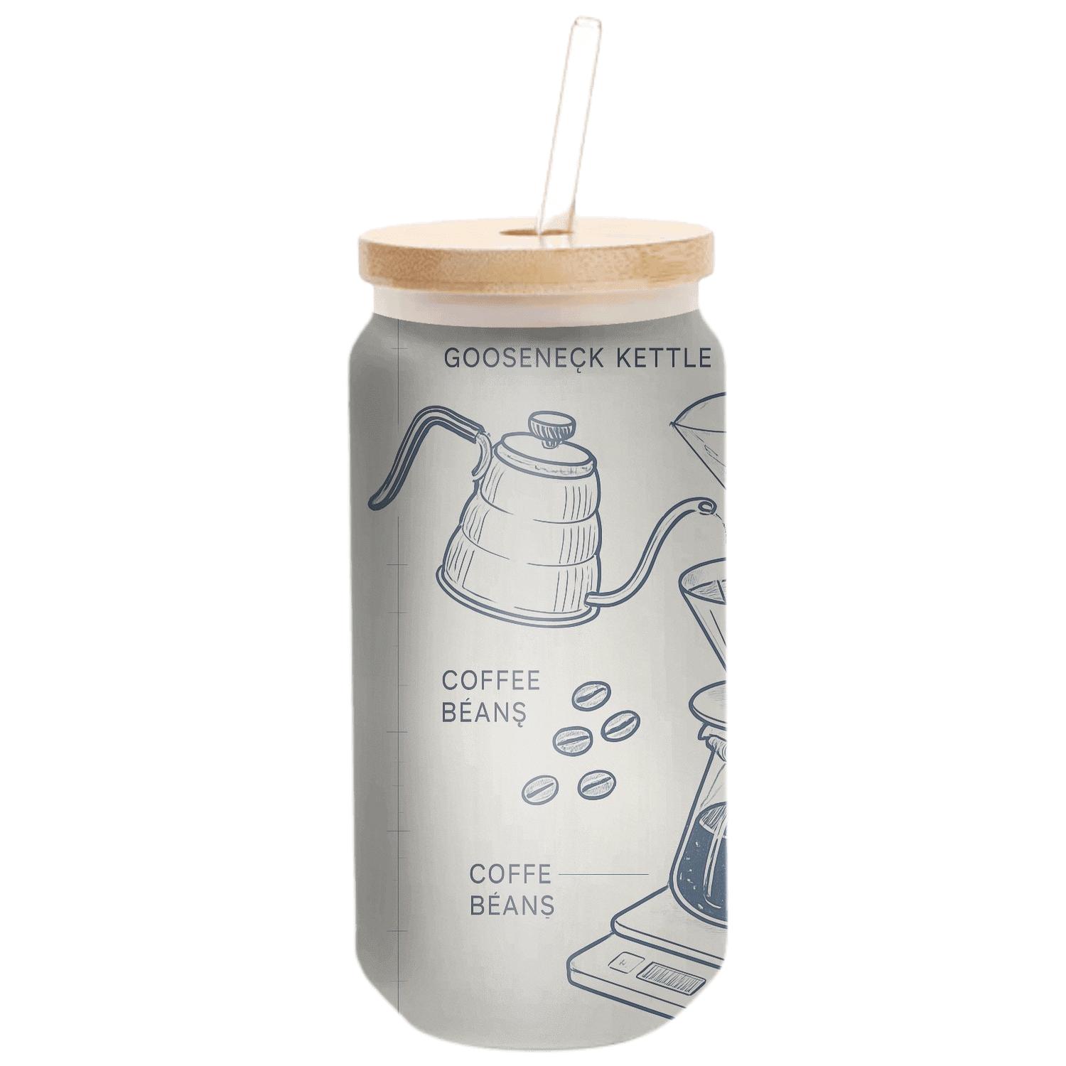 Blueprint Of A Perfect Pour Over premium crystal drinkware