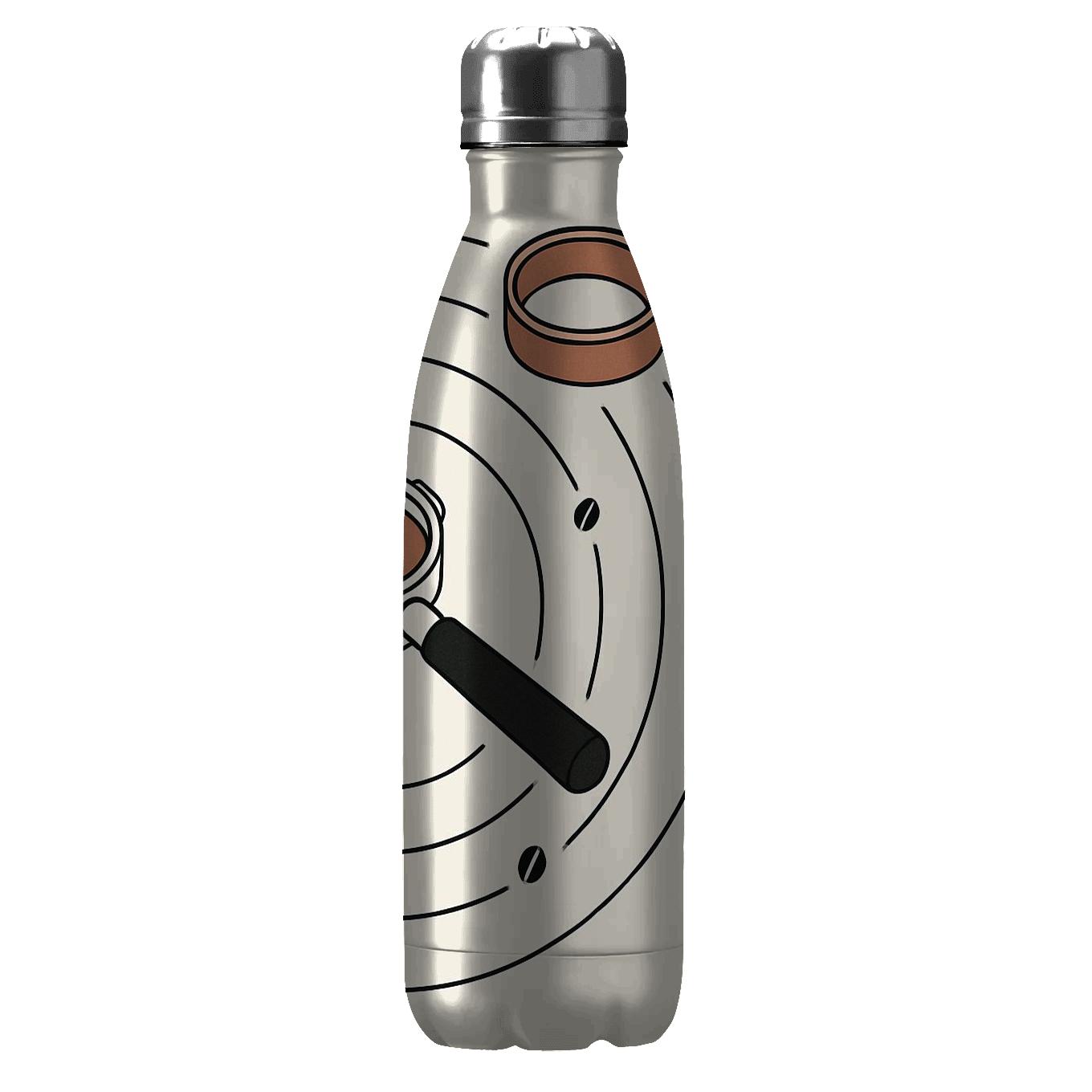 Espresso Tools In Minimal Orbit custom water bottles