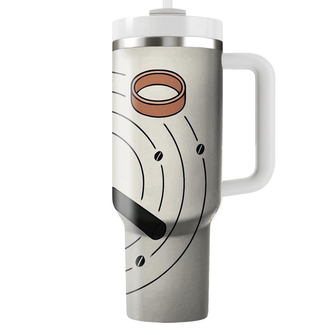 Espresso Tools In Minimal Orbit travel tumblers