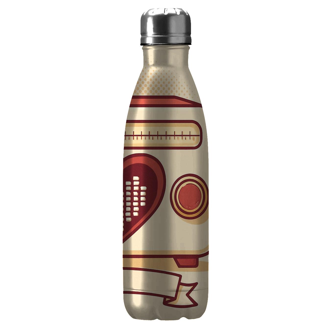Analog Romance Radio Valentine water bottles for gifts