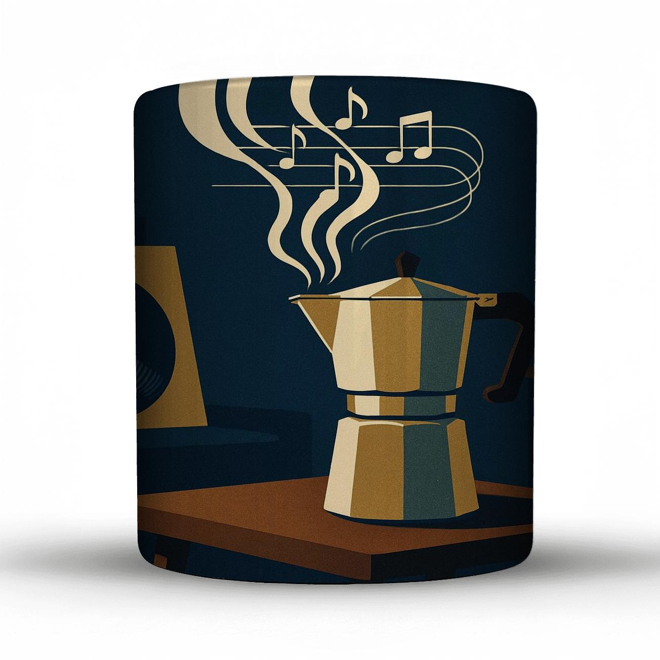 Percolator Jazz Still Life premium drinkware mugs