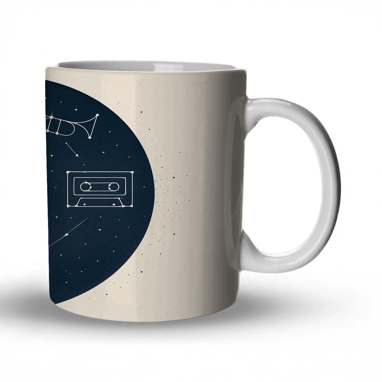 Celestial Vinyl Constellation Mix gift mugs for occasions