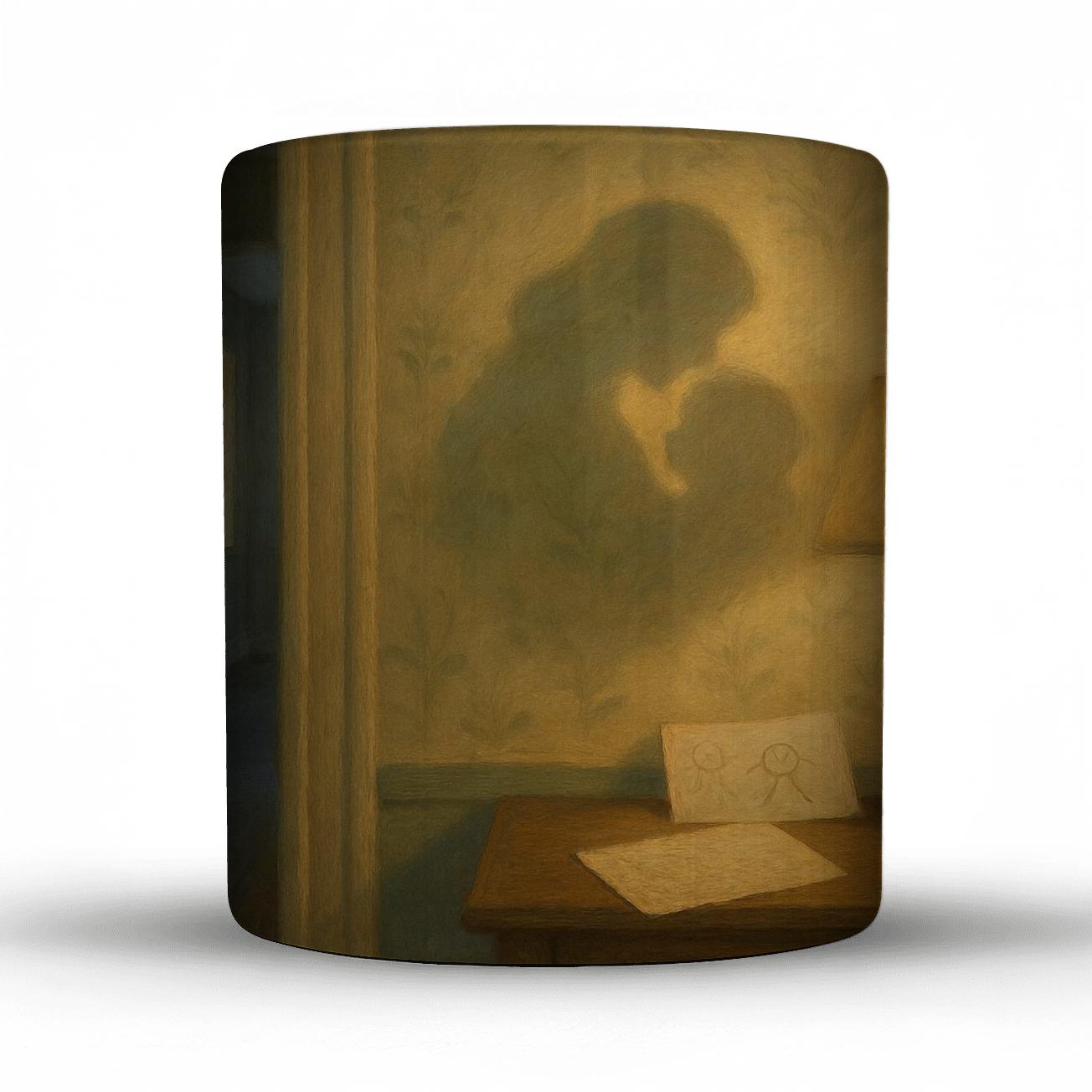 The Warmth In The Wallpaper: A Mother’s Love Holding The House Together ceramic coffee mugs