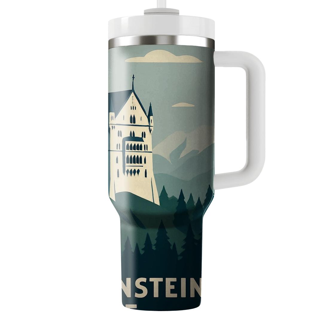 Neuschwanstein Castle Schwangau Germany tumblers with lids