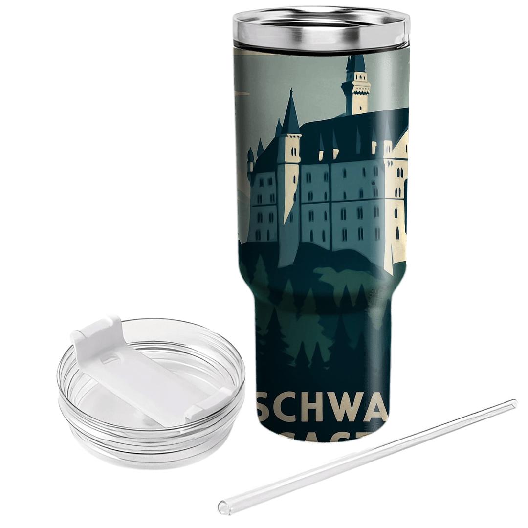 Neuschwanstein Castle Schwangau Germany tumblers with lids