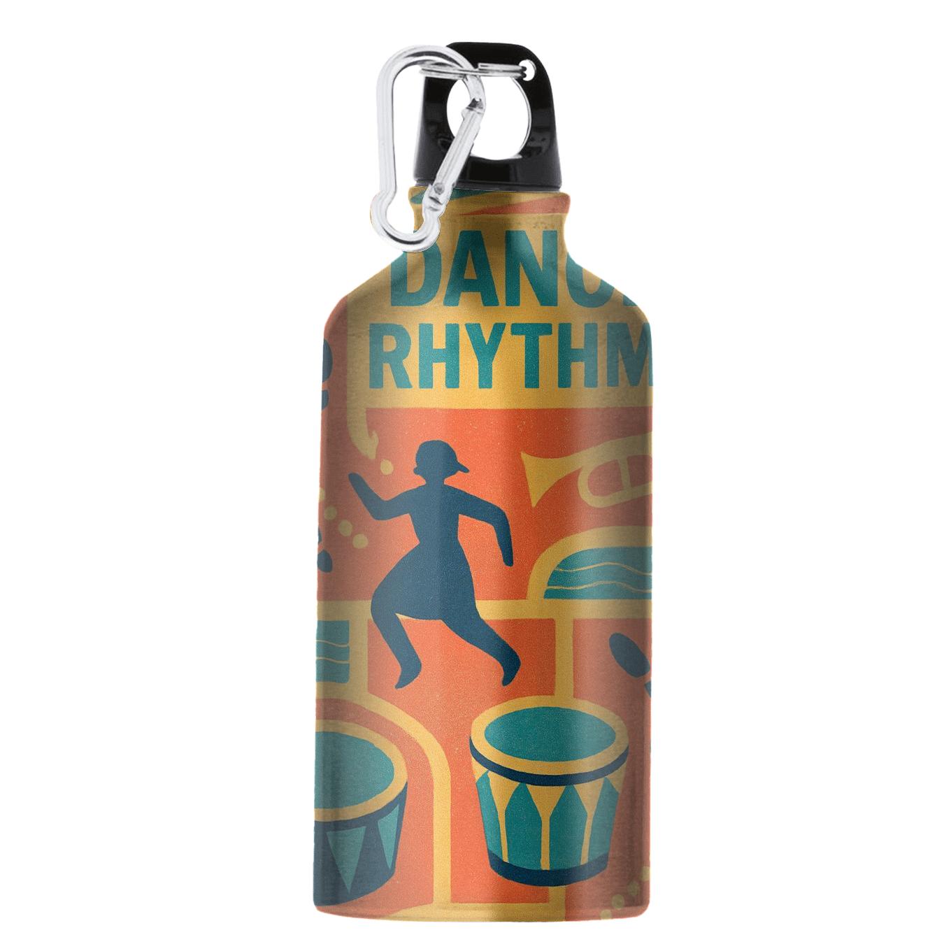 Afrobeat Street Parade Rhythm Map insulated sports bottles