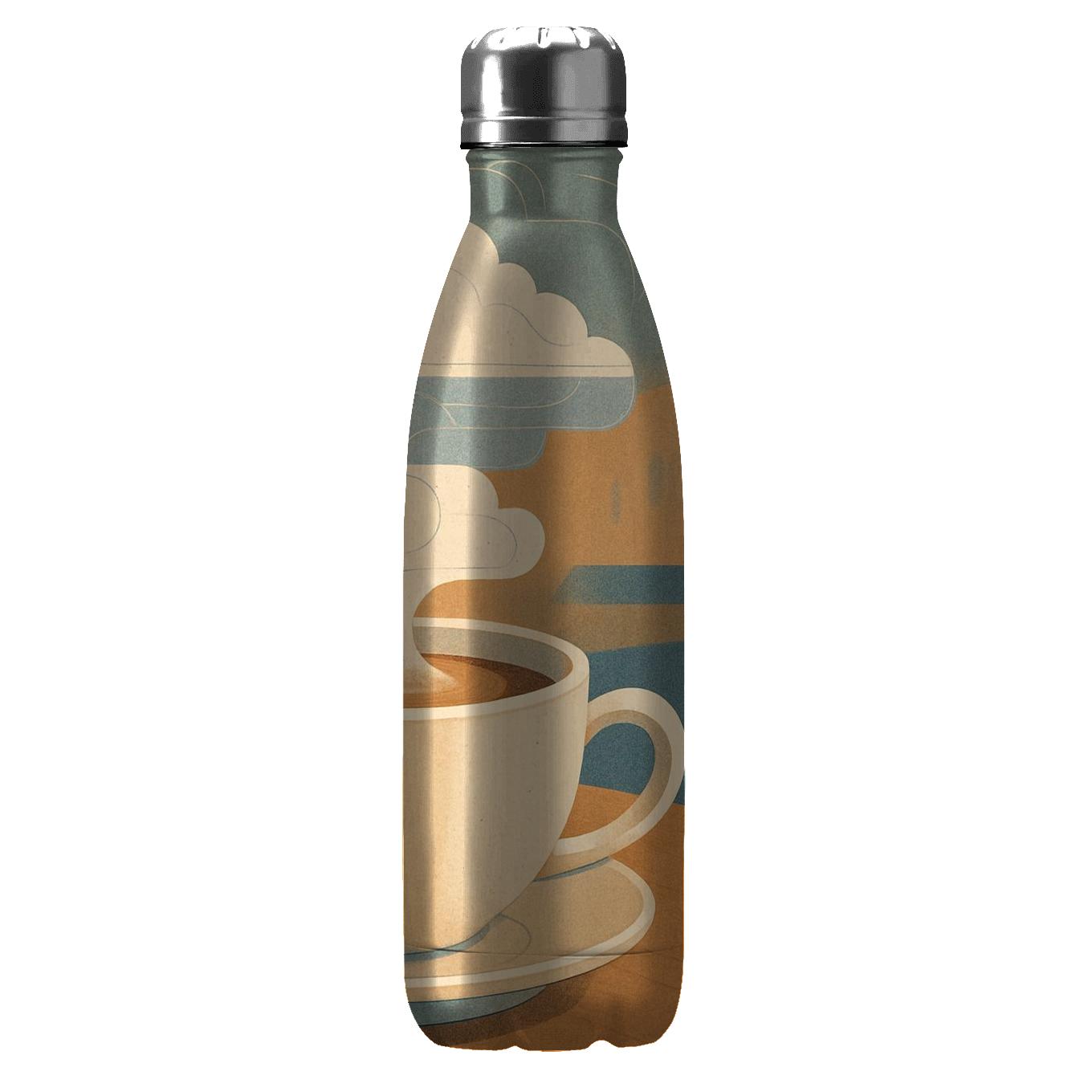 Cappuccino Cloud Atlas water bottle cups