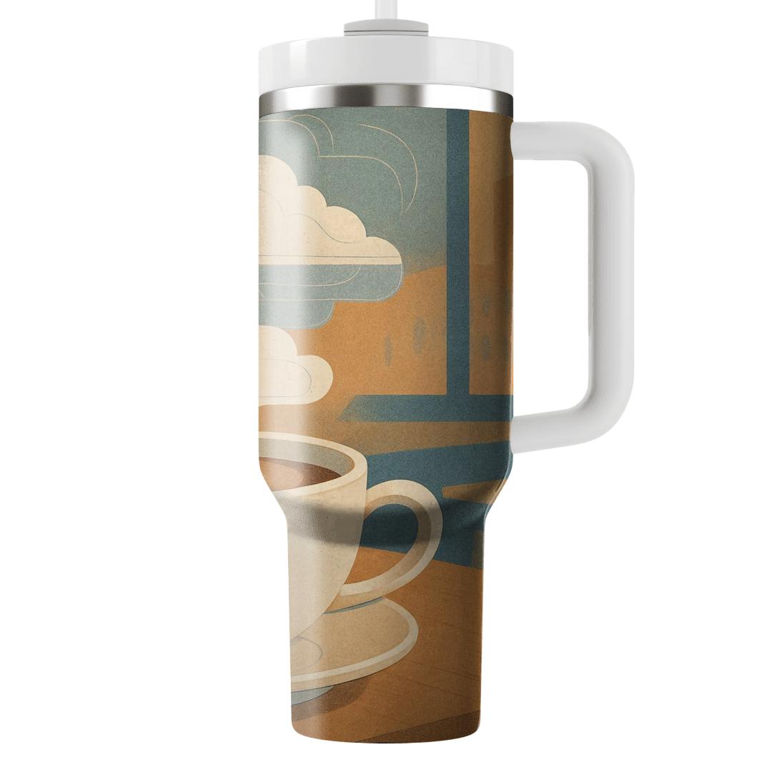 Cappuccino Cloud Atlas tumbler cups