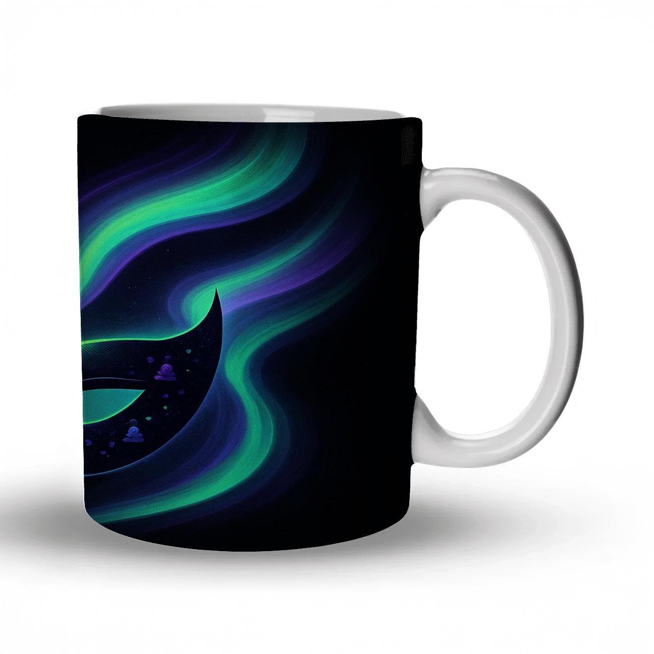 Aurora Ribbon Mask Parade decorative mug sets
