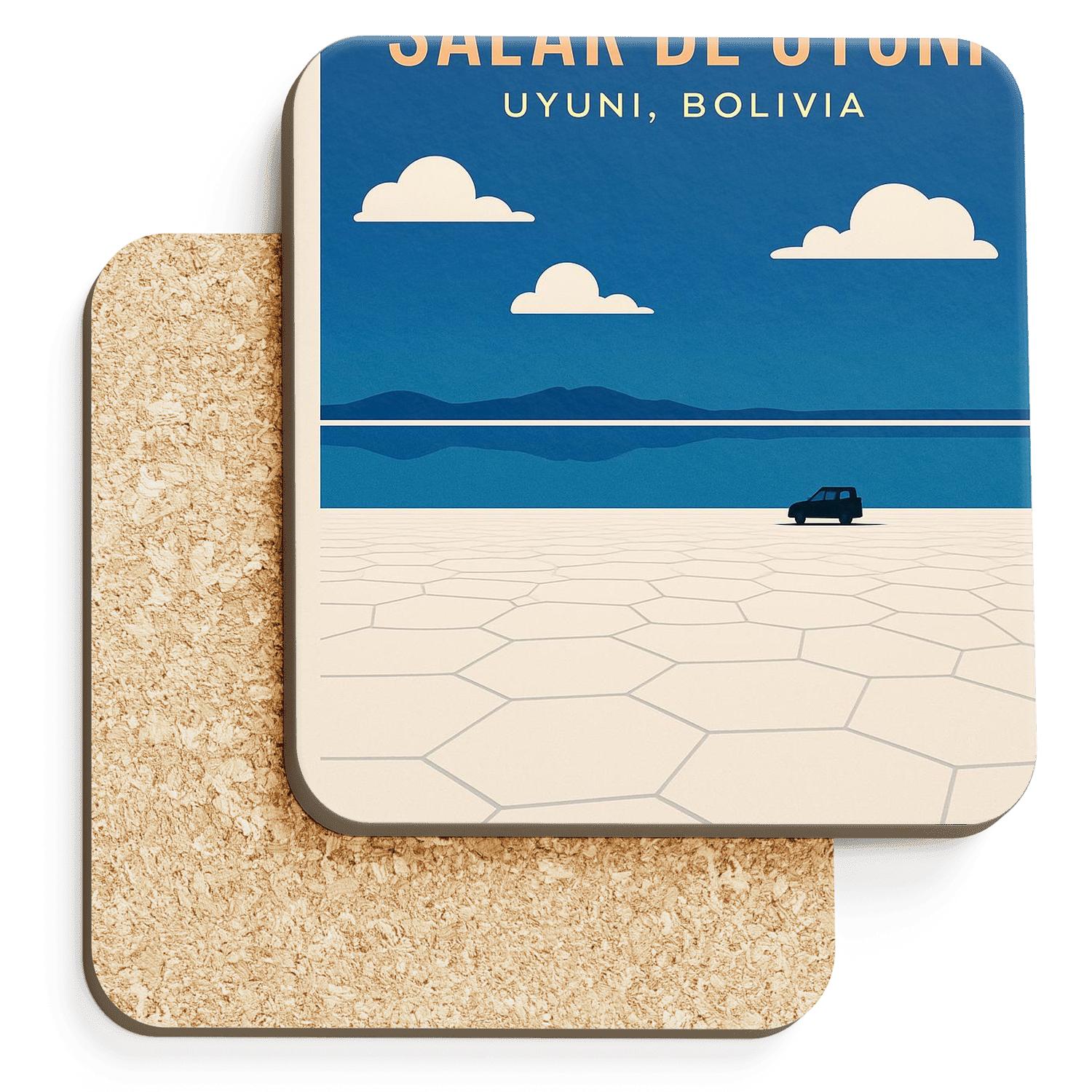 Salar De Uyuni Salt Flat Uyuni elegant tabletop coasters