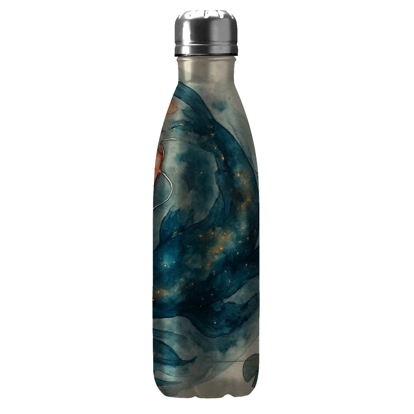 Koi Carp Nebula Garden personalized water bottles