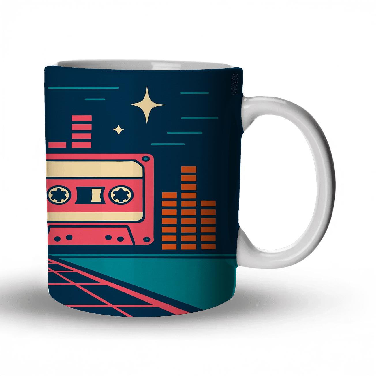Cassette Skyline Sprint ceramic coffee mugs