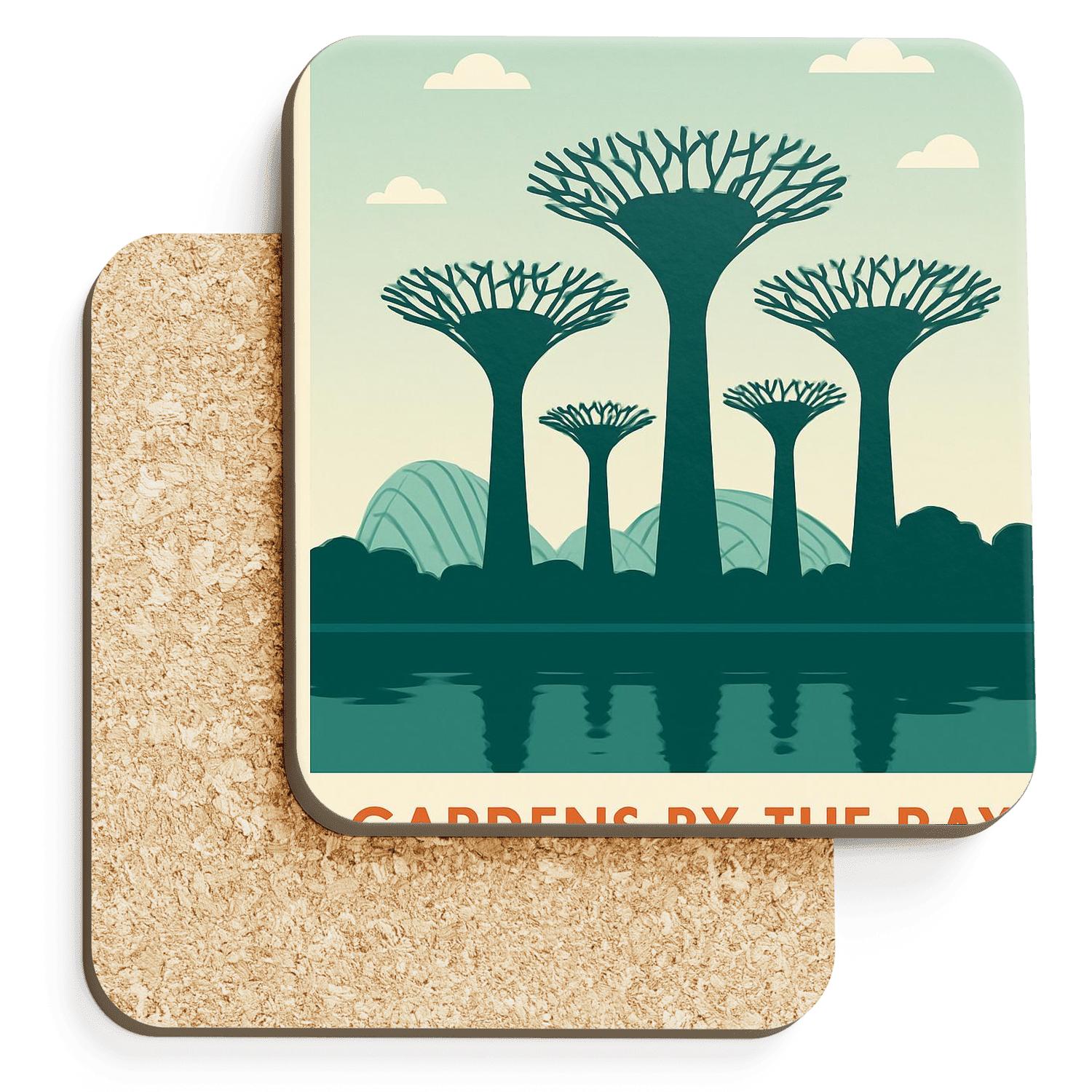 Gardens By The Bay Singapore elegant tabletop coasters
