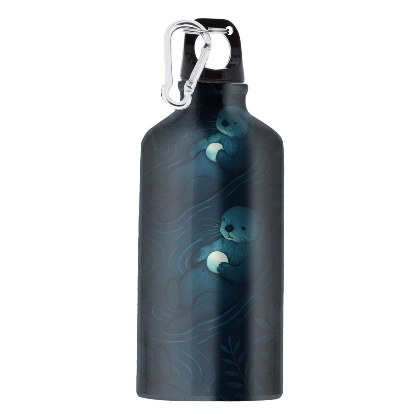 Mangrove Moonlight Otter Parade sports bottles with lids