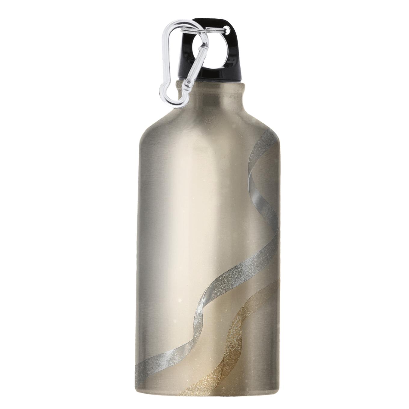 Champagne Chrome Confetti Drift premium sports bottles