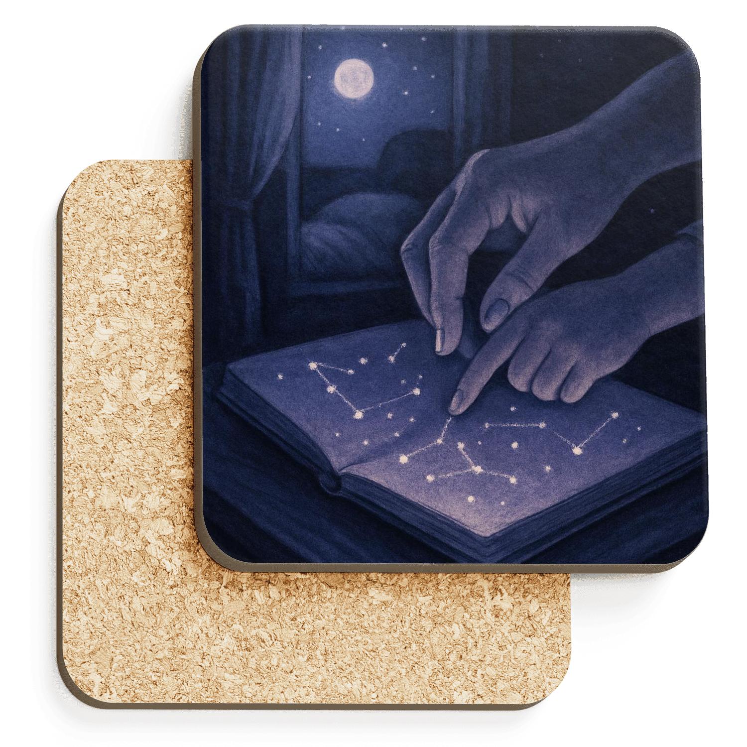 Atlas Of Gentle Hands Written In Starlight stone coaster collections