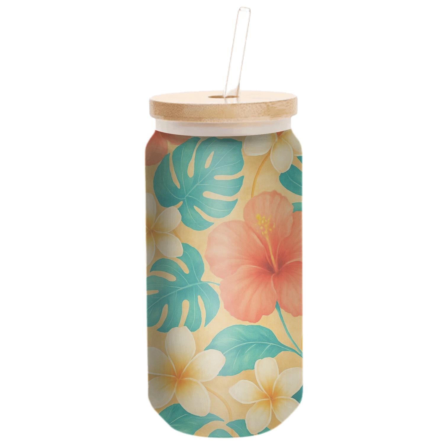 Coral Reef Hibiscus Mirage glassware drinkware