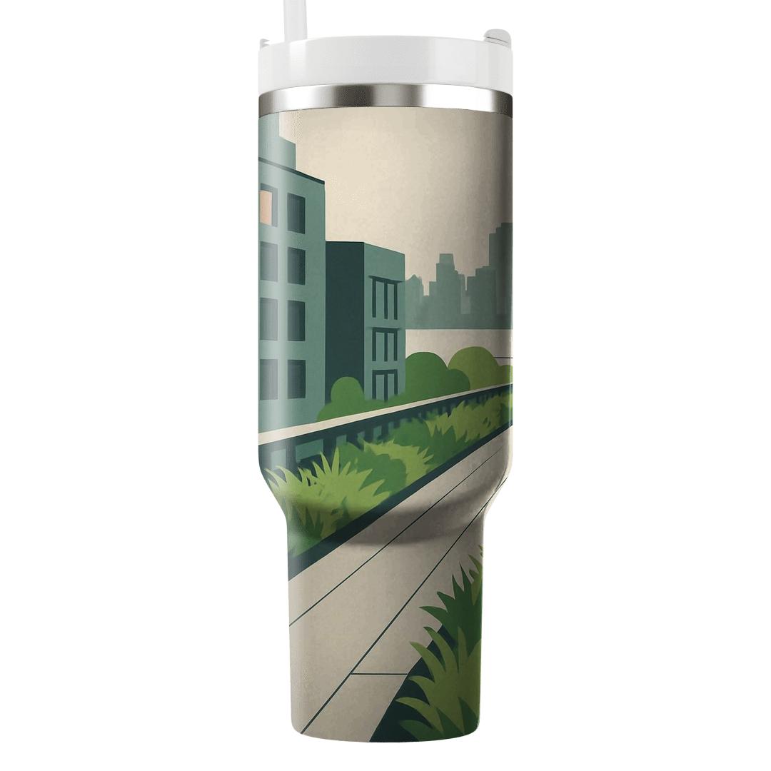 The High Line New York City United States decorative tumblers