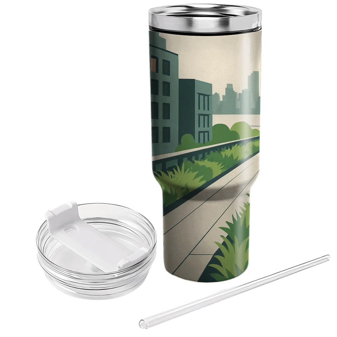 The High Line New York City United States decorative tumblers
