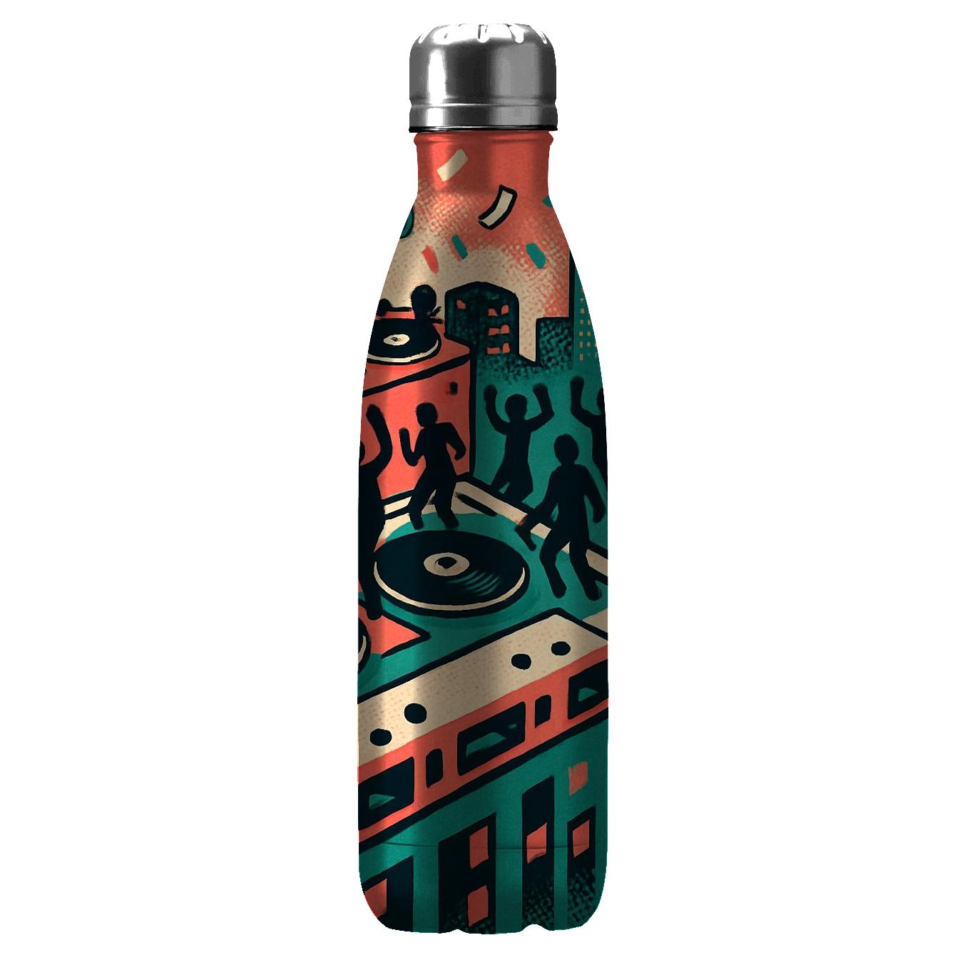 Rooftop Mixtape Block Party water bottle cups