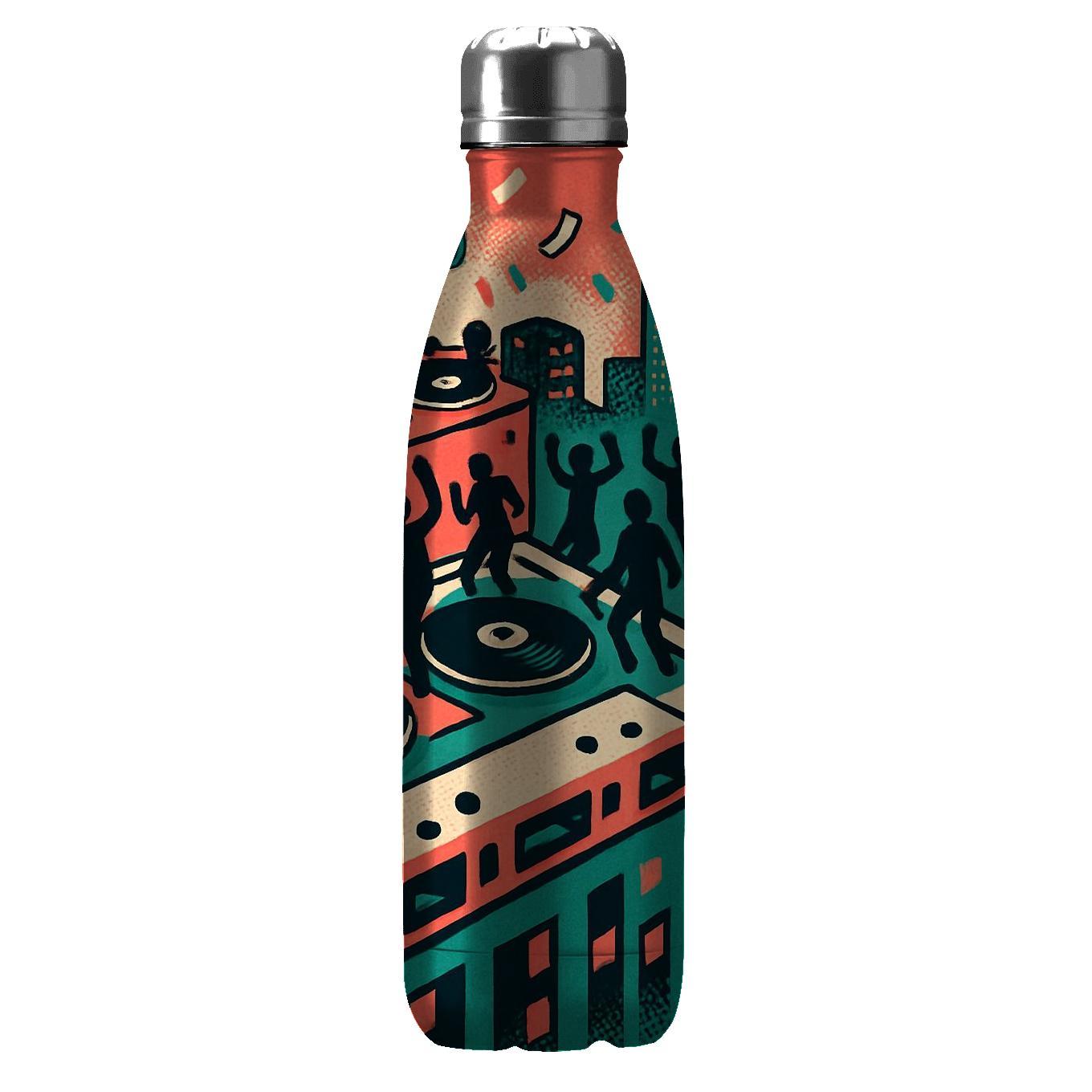 Rooftop Mixtape Block Party water bottle cups