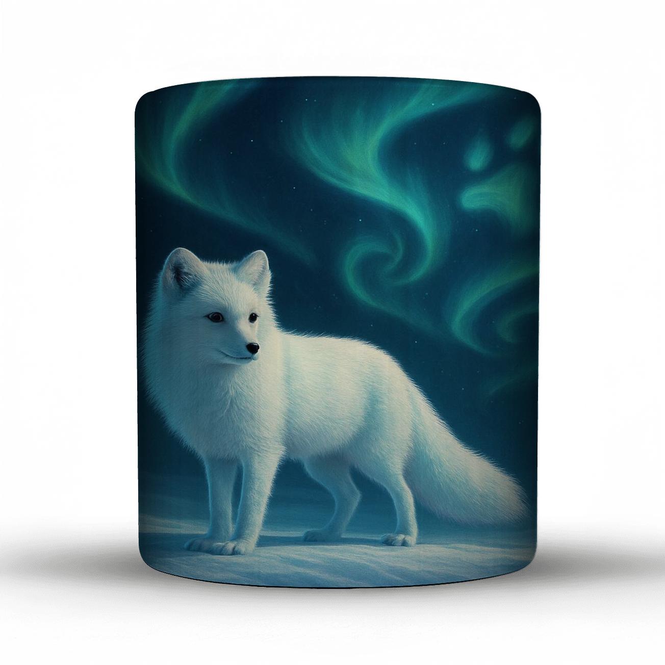 Aurora Arctic Fox Mirage insulated thermal mugs