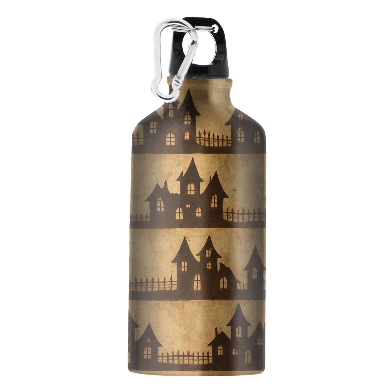 Sepia Parchment Haunted Horizon Bands insulated sports bottles