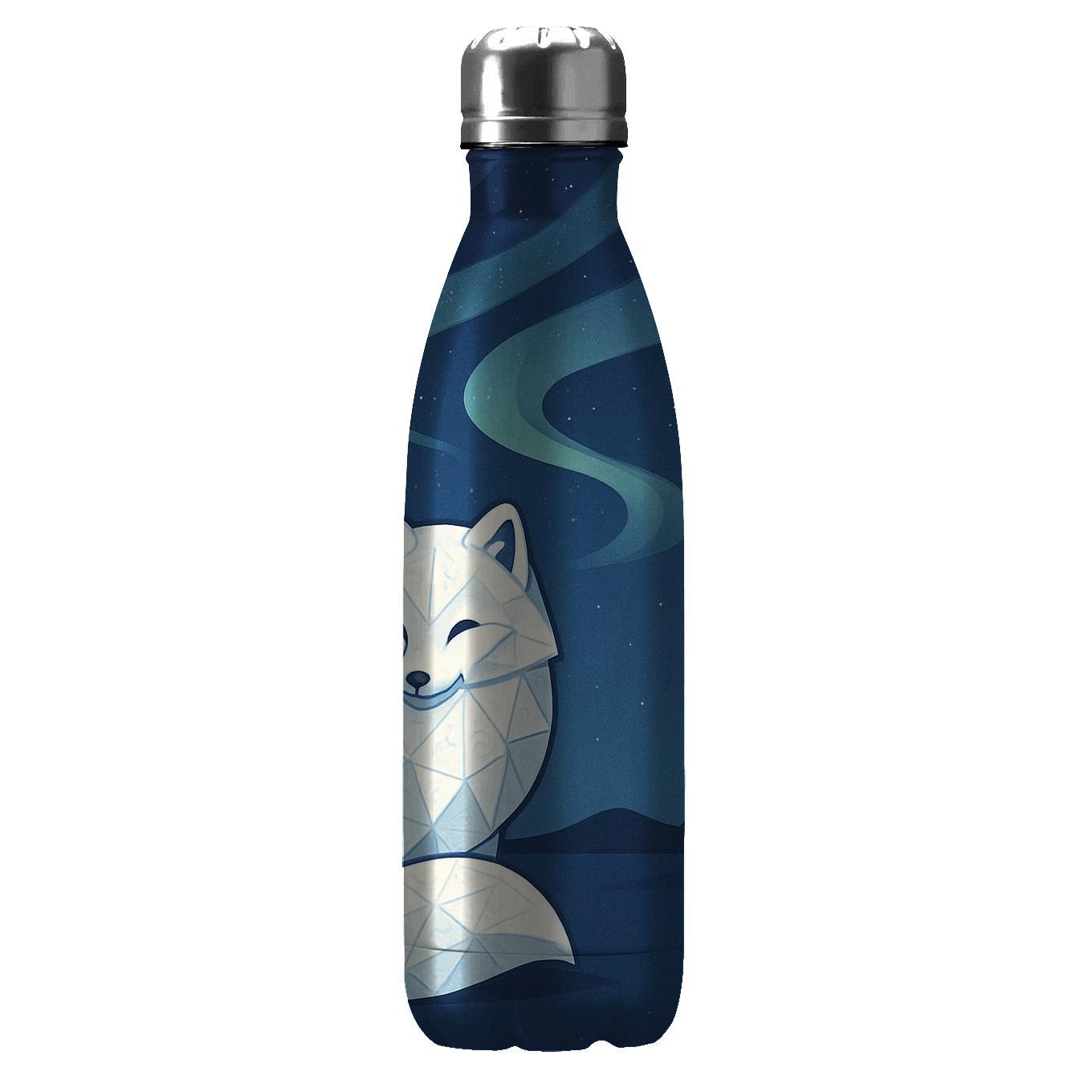 Arctic Fox Aurora Quilt water bottles for gifts