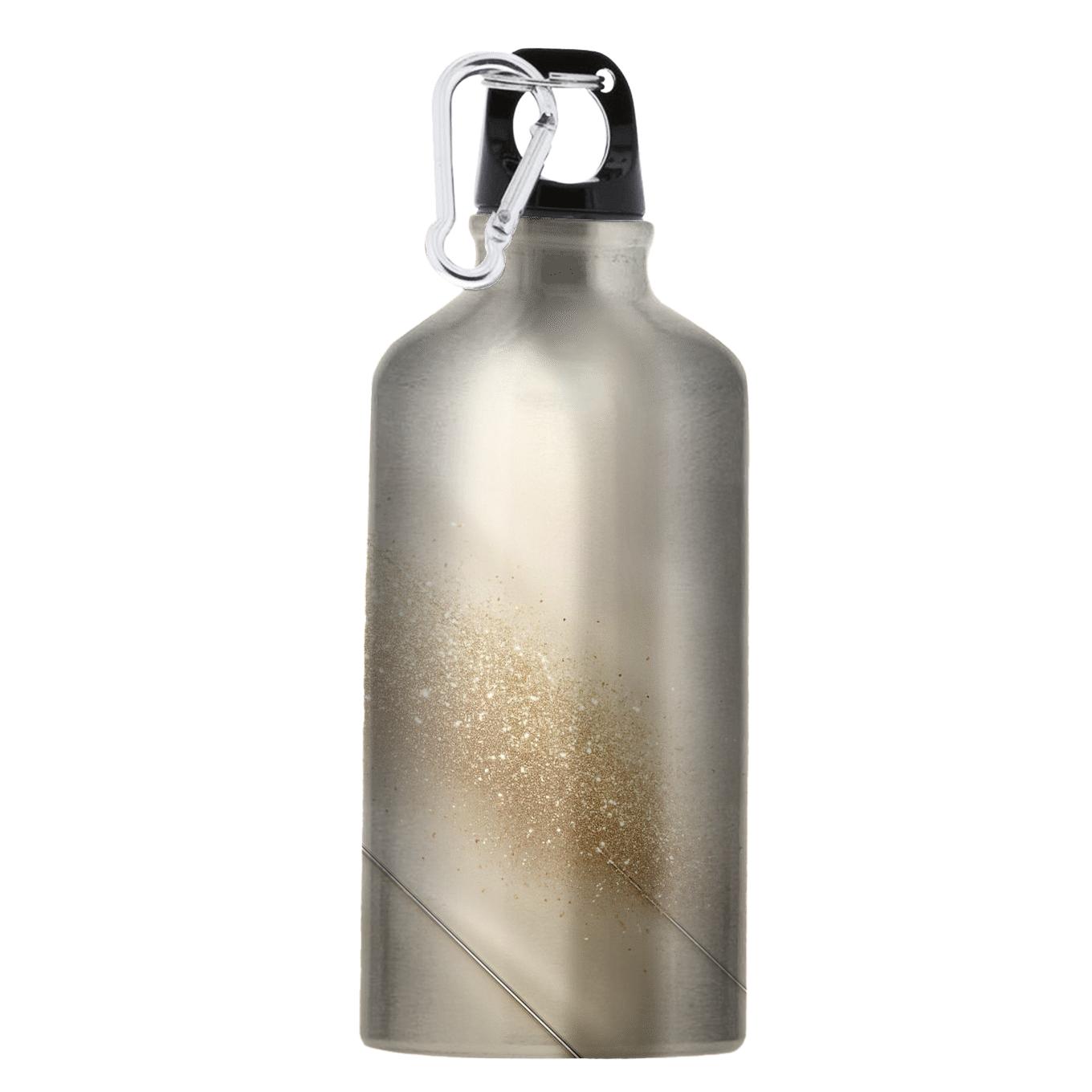 Champagne Chrome Confetti Drift premium sports bottles