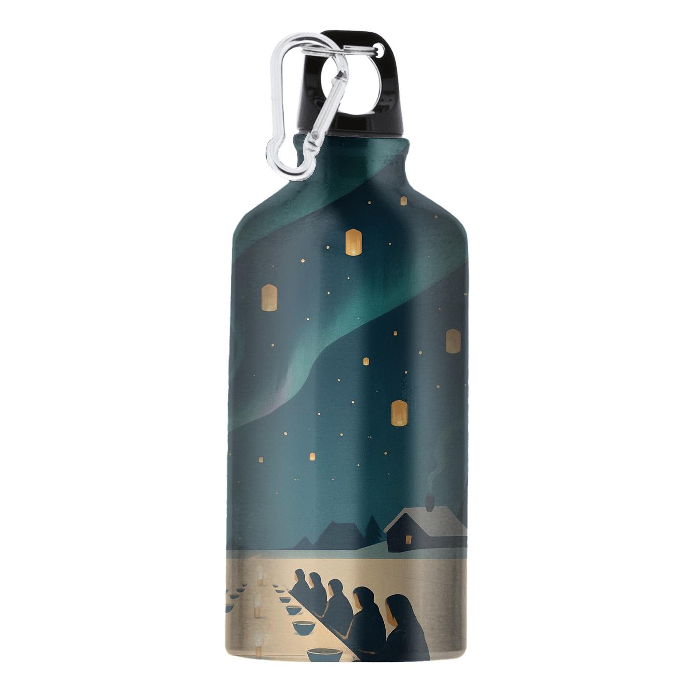 Lanterns And Aurora Feast insulated sports bottles