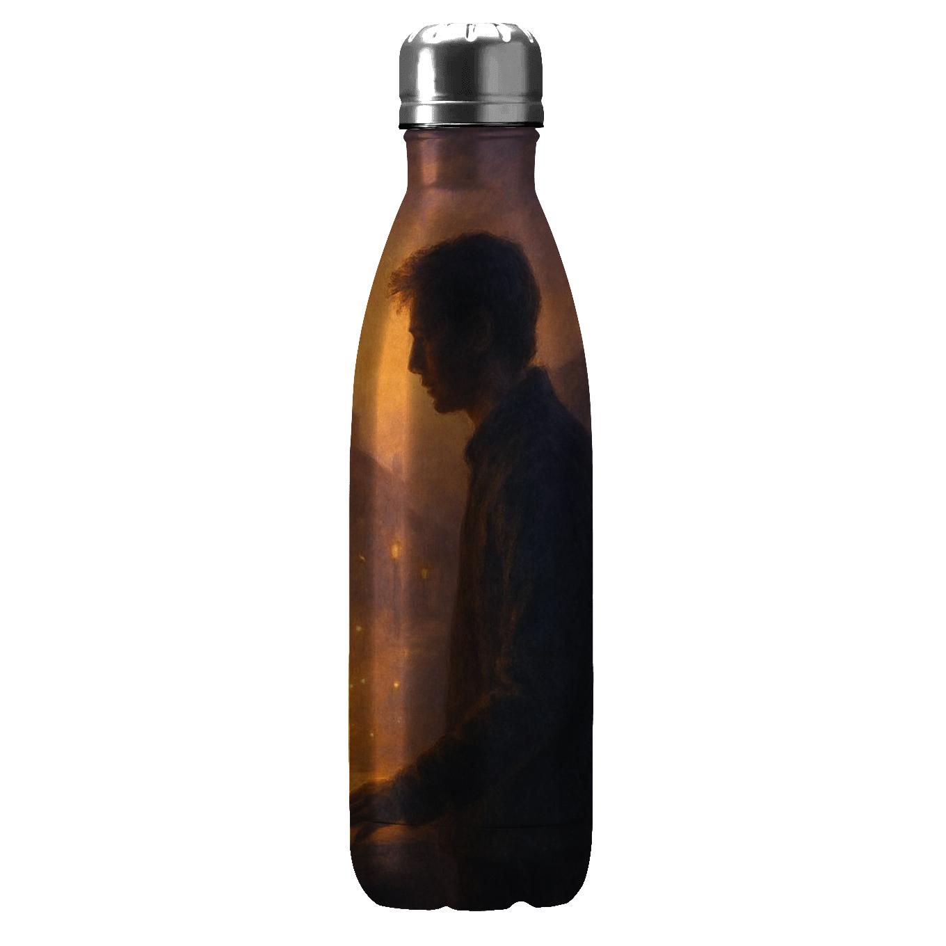 The Lantern In The Window Of Every Year travel water bottles