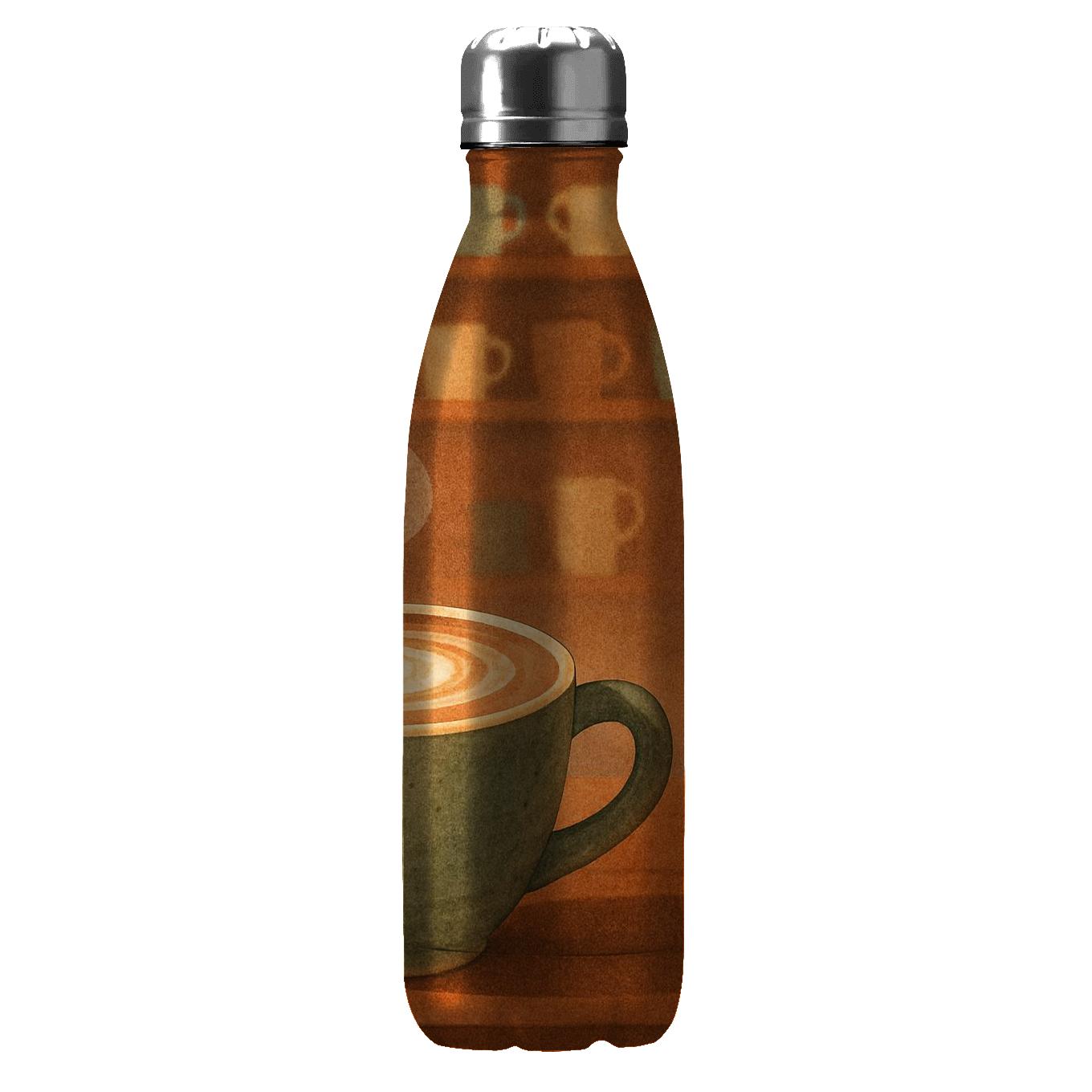 Ceramic Kiln Cappuccino custom water bottles