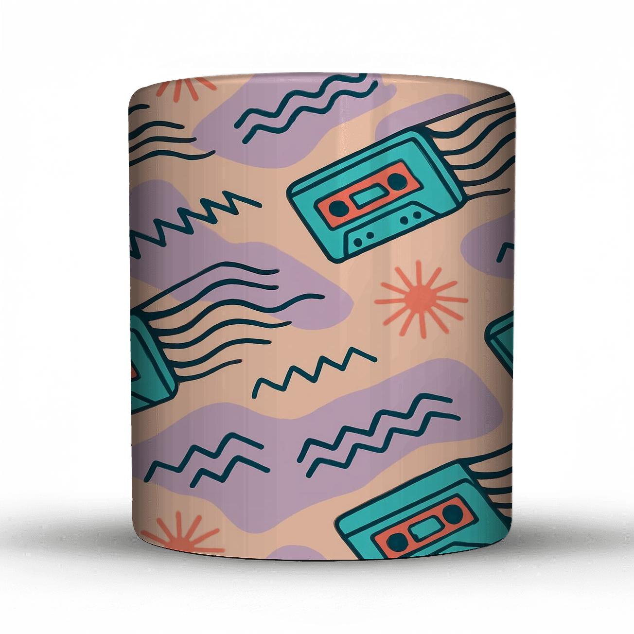 Cassette Comet Parade premium drinkware mugs