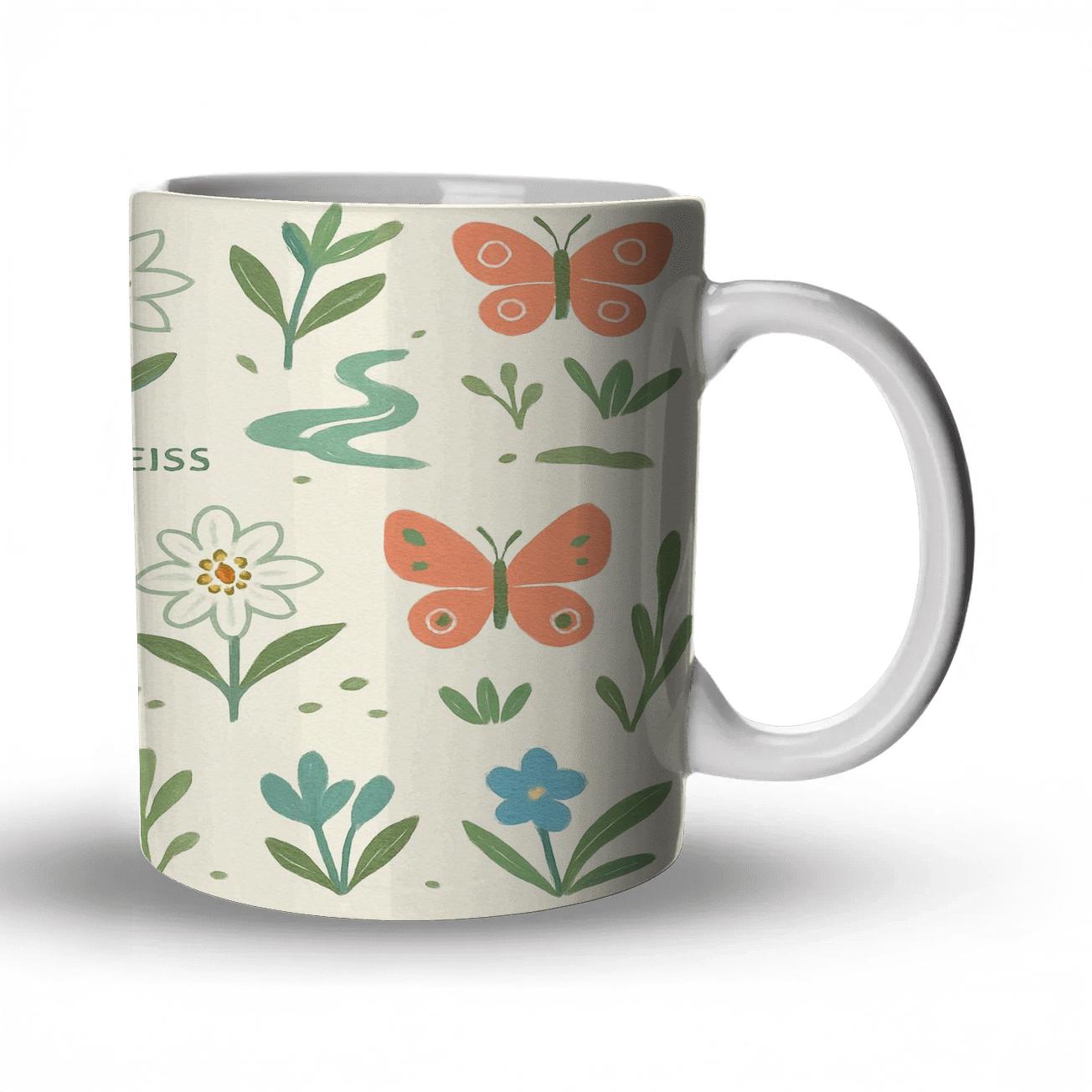 Vernal Alpine Wildflower Survey personalized mugs