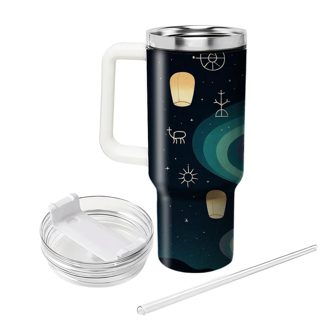 Aurora Lantern Treaty insulated tumblers