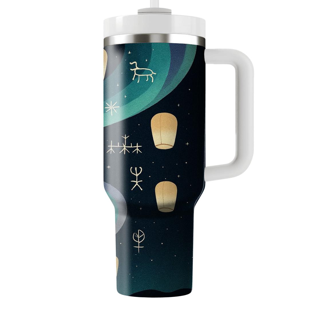 Aurora Lantern Treaty insulated tumblers