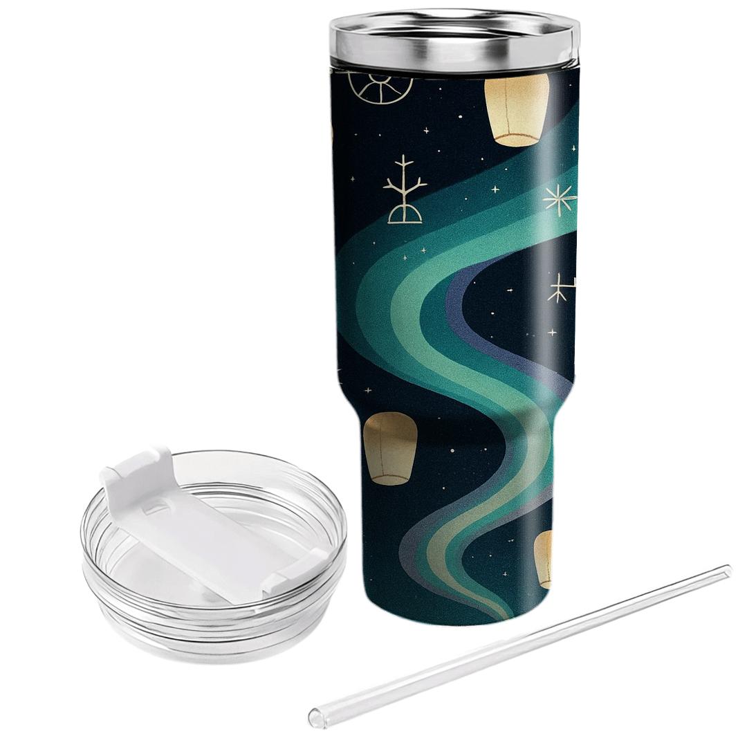 Aurora Lantern Treaty insulated tumblers