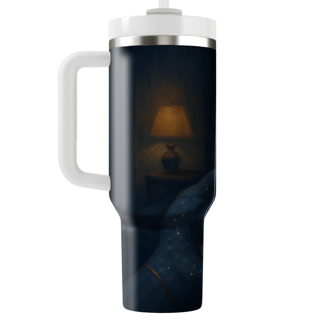 The Constellation Within Her Palm custom tumblers