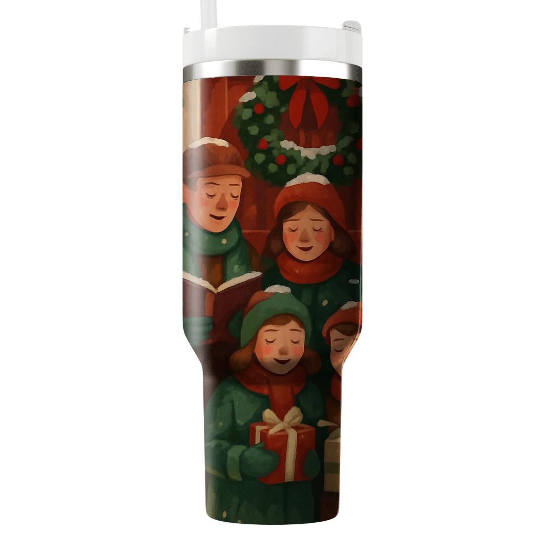 Wreathlight Welcome personalized tumblers
