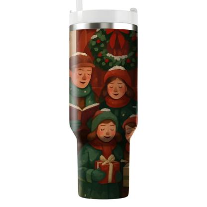 Wreathlight Welcome personalized tumblers
